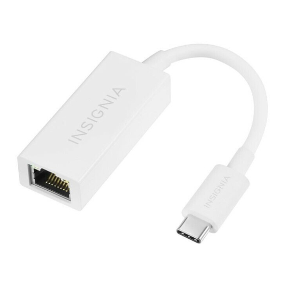 Insignia NS-PUCGE8-C Quick Setup Manual