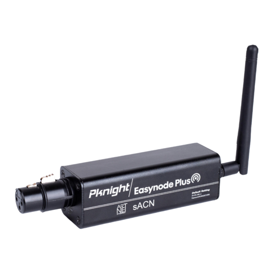 Pknight WIFI-DMX Easynode PLUS User Manual