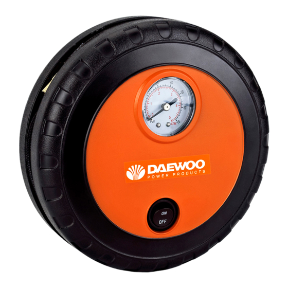 Daewoo DW25 User Manual
