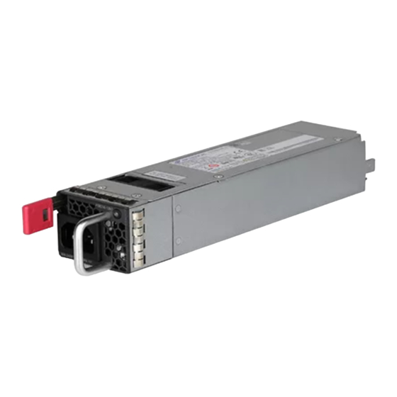 H3C PSR360-56A User Manual