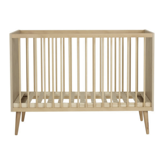 User Manuals: Quax COCOON 54F01-0100 Series Baby Cot