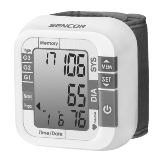 Sencor SBD 1470 User Manual