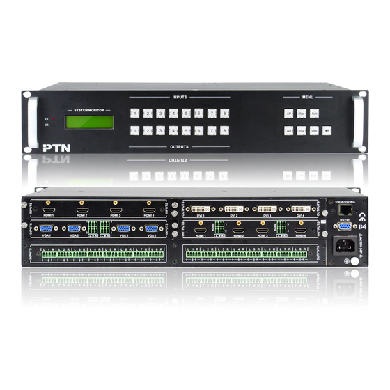 PTN MMX88A User Manual