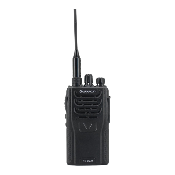 Wouxun KG-UVA1 User Manual