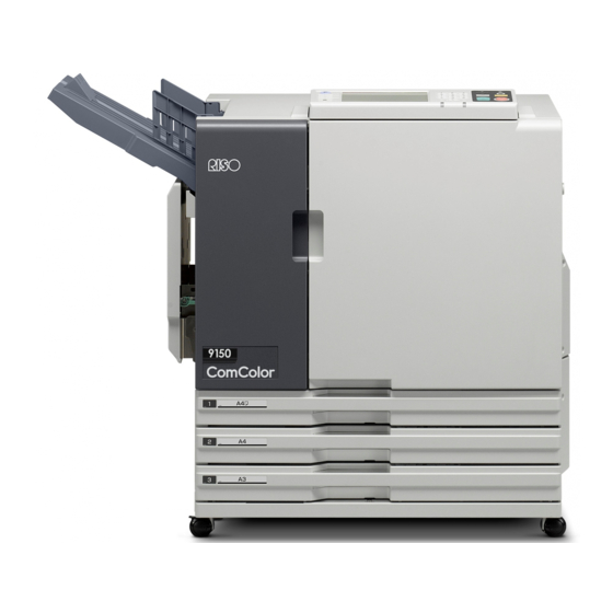 Riso ComColor 9150 User Manual