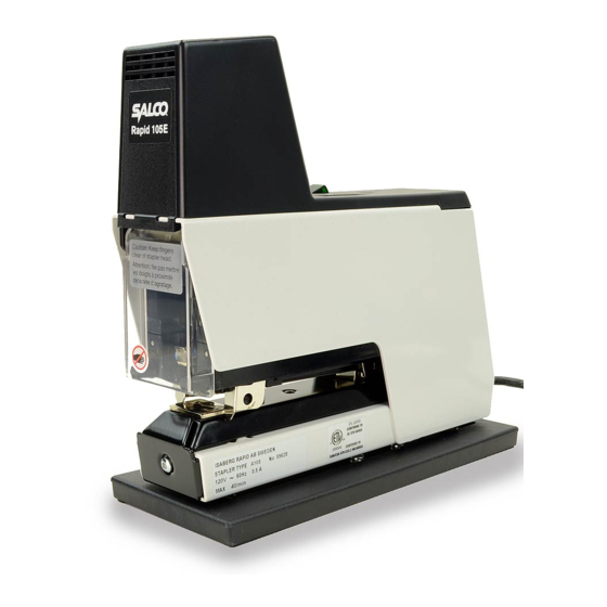 Rapid 105E Operator's Manual