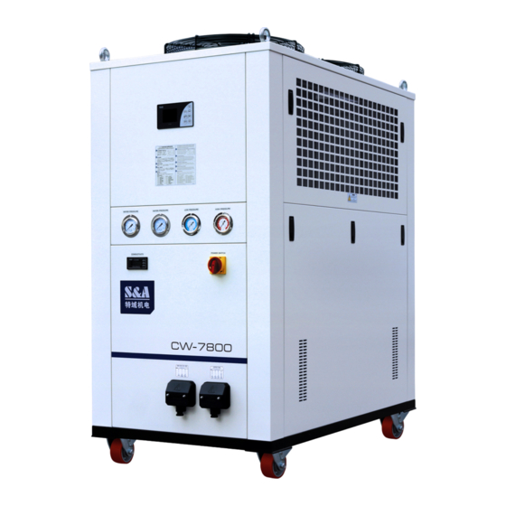 S&A CW-7800 Series User Manual