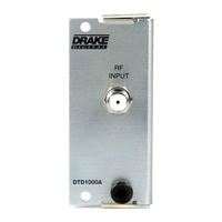 DRAKE 1002512A Instruction Manual