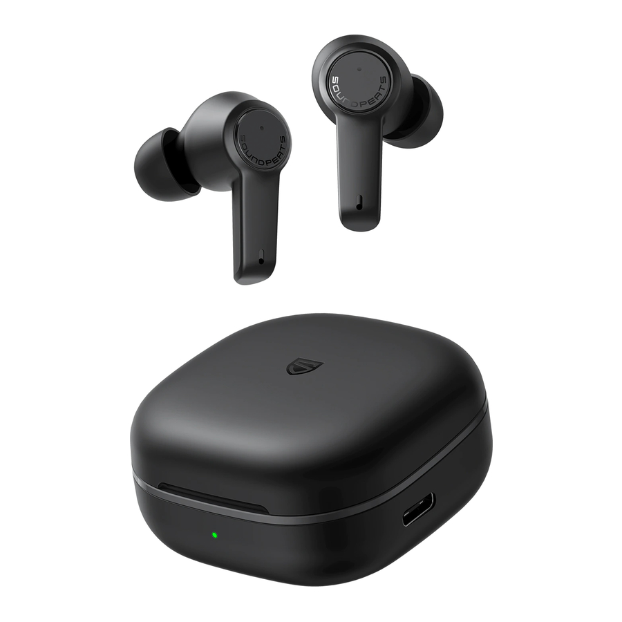 SOUNDPEATS T3 Active Noise Canceling TWS Earbuds Manual