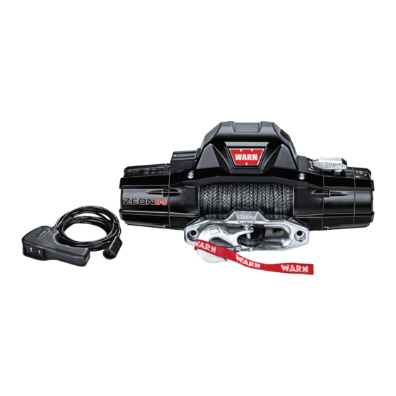 Warn ZEON 8-S Manual