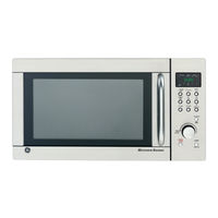 GE JES1384SF - 1.3 cu. Ft. Capacity Countertop Microwave Oven Owner's Manual