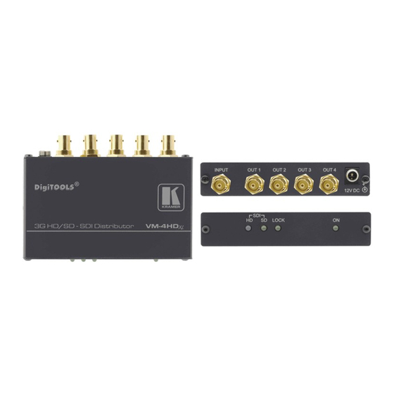 Kramer VM-4HDx1 User Manual