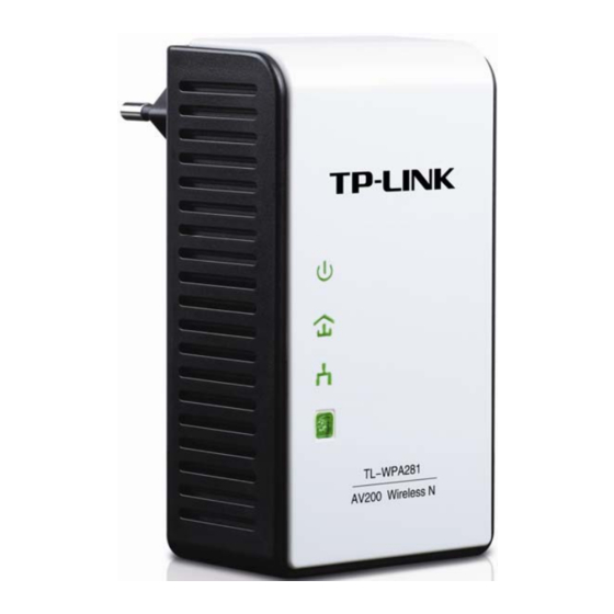 TP-Link TL-WPA271 Manuals