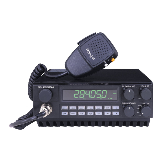 Ranger RCI-2970N4 User Manual