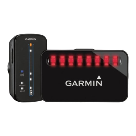 Garmin Varia Quick Start Manual
