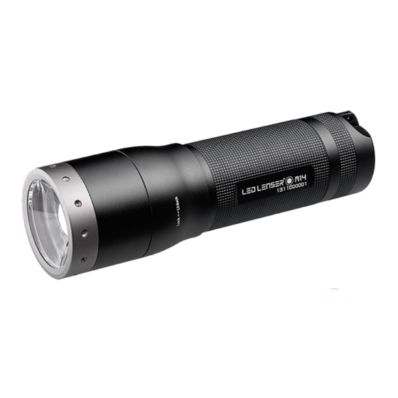 Led Lenser M14 User Manual