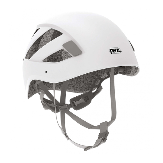 Petzl BOREO Manual