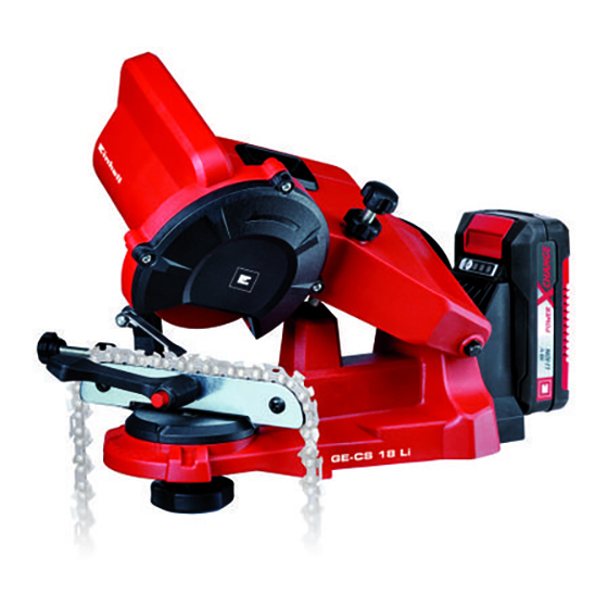 EINHELL GE-CS 18 Li Kit B Original Operating Instructions