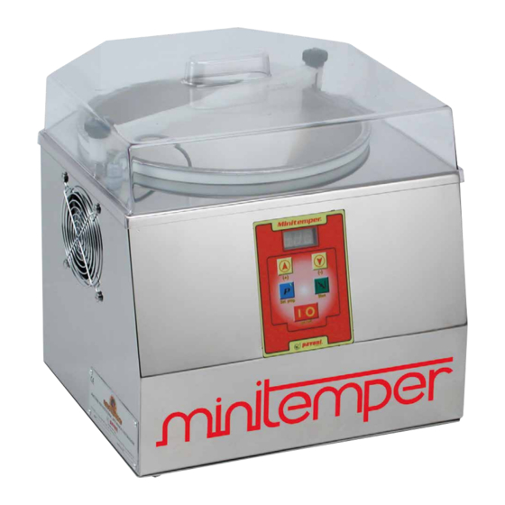 PAVONI ITALIA MINITEMPER Manual