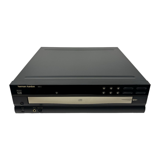 Harman Kardon DVD 5 Owner's Manual