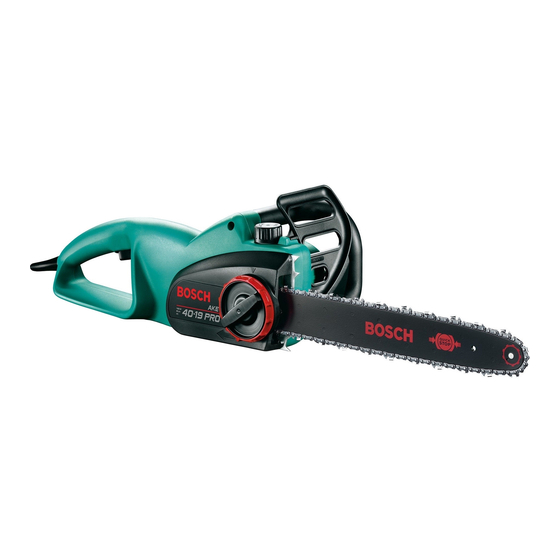 Bosch AKE 30-19 S Manual