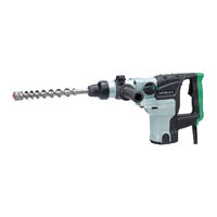Hitachi Koki DH 38MS Handling Instructions Manual
