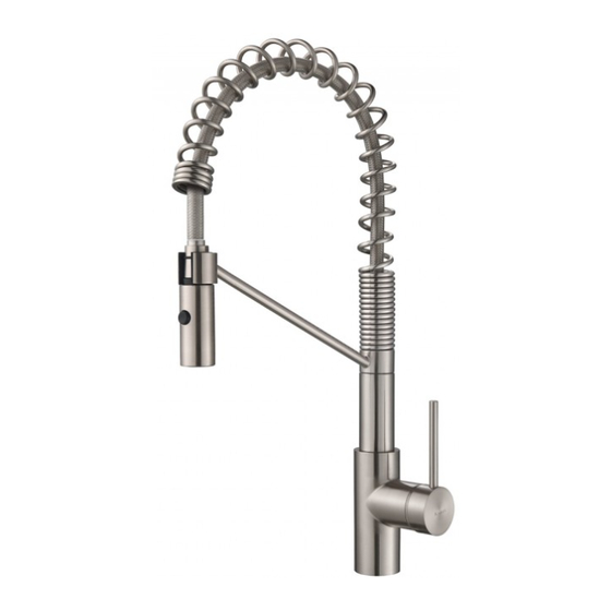 Kraus Oletto KPF-2630 Handle Faucet Manuals