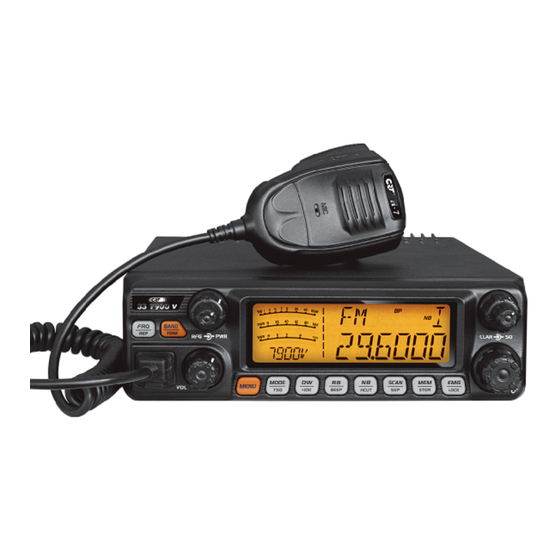 CRT SS 7900v User Manual