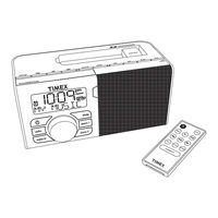 Timex TM80 - Clock Radio / Digital Audio Player User Manual
