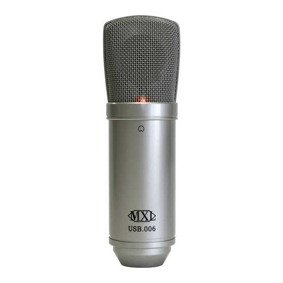 MXL USB.006 User Manual