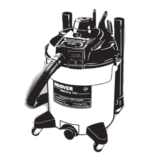 Hoover Wet/Dry Vac Owner's Manual