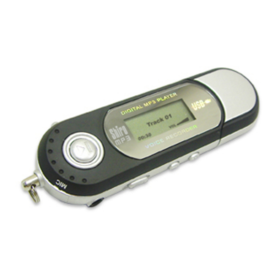 Shiro CX MP3 Player Manuals