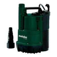 Metabo TP 12000 Si Original Operating Instructions