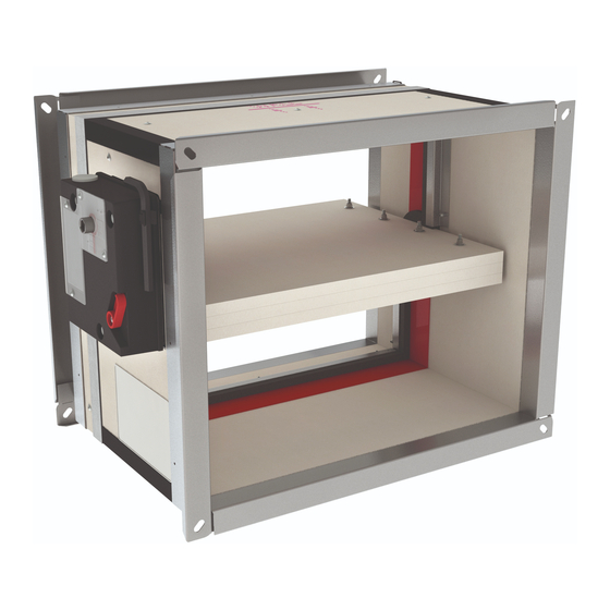 RFT CU2 Rectangular fire damper Manuals