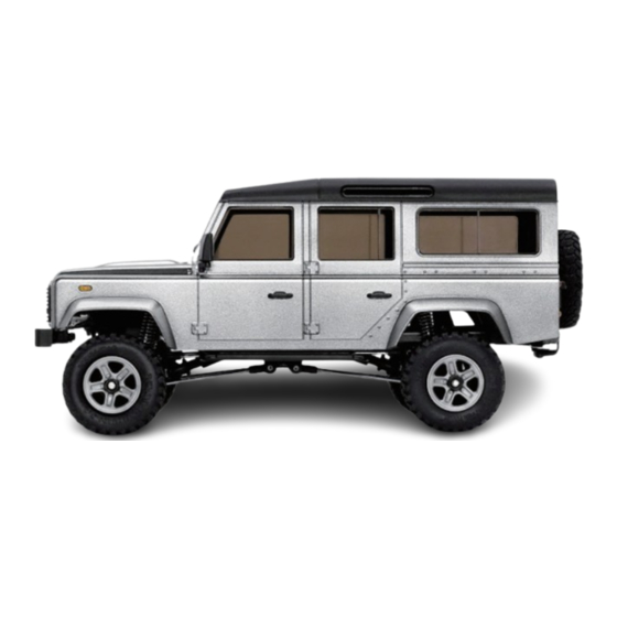 Amewi VISIONS AMX-ROCK GELANDEWAGEN 4WD Instruction Manual