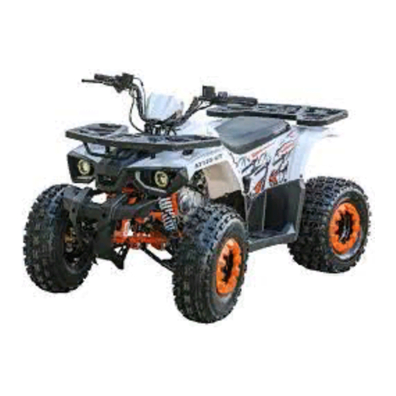 Coleman Powersports AT125UT Owner's Manual