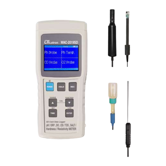 Lutron Electronics WAC-2019SD Operation Manual