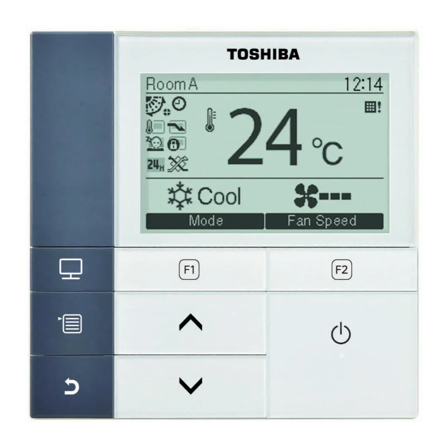 Toshiba RBC-AMS51E-EN Troubleshooting Manual