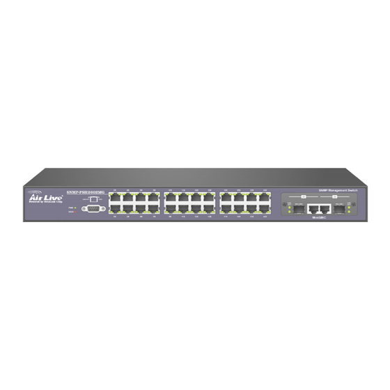 AirLive SNMP-FSH2602MG User Manual