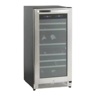 User Manuals: Avanti WCR8500SDZ Zone Wine Cooler