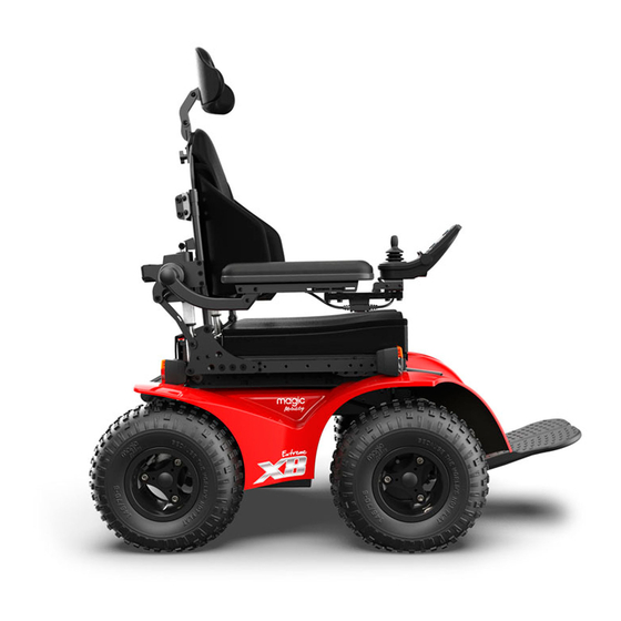 Magic Mobility Extreme X8 Wheelchair Manuals