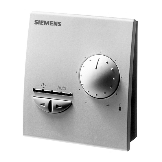 Siemens QAX32.1 Manual