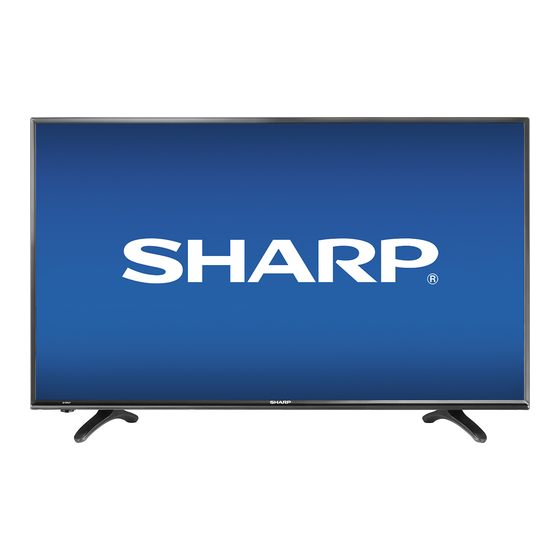 Sharp LC-40LB480U Quick Setup Manual