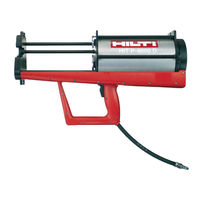 Hilti HIT-P 8000 D Operating Instructions Manual