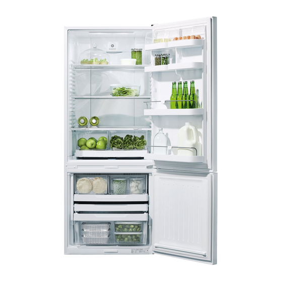 Fisher & Paykel ActiveSmart E372B Operating Instructions Manual