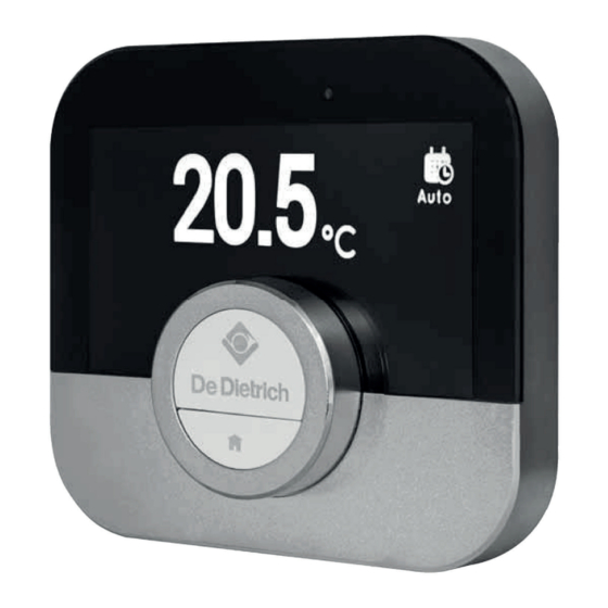 DeDietrich SMART TC User Manual