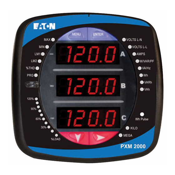 EATON Power Xpert Meter 2000 Series Manual