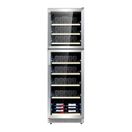 User Manuals: La Sommeliere MT166DP Wine Cellar