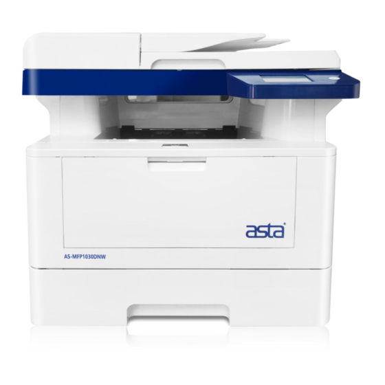 ASTA -AS-MFP1030DNW Operation Manual
