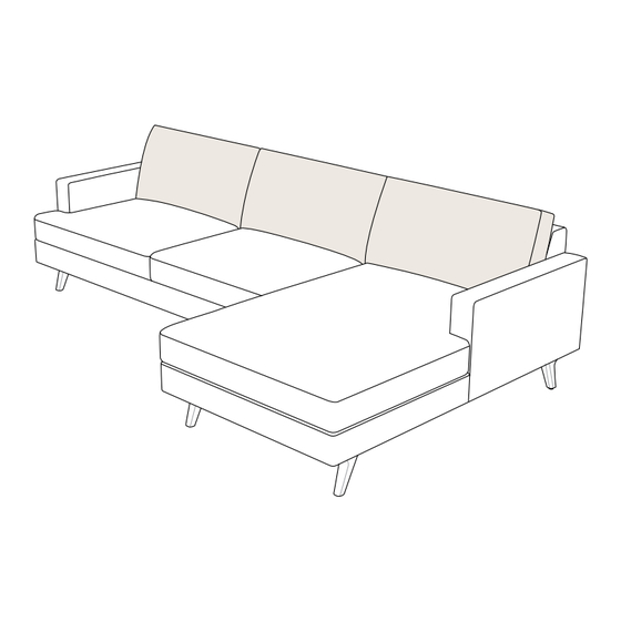 ALBANY PARK Lido Chaise Sectional Assembly Instructions Manual